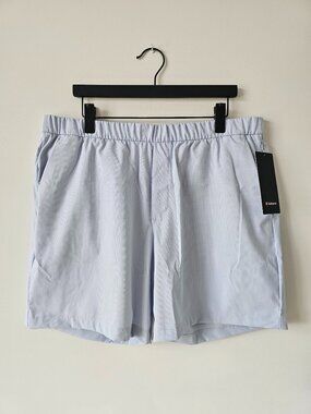 NWT LULULEMON STRH Light Blue ABC WovenAir Pull-On Short 7" Men's XXL